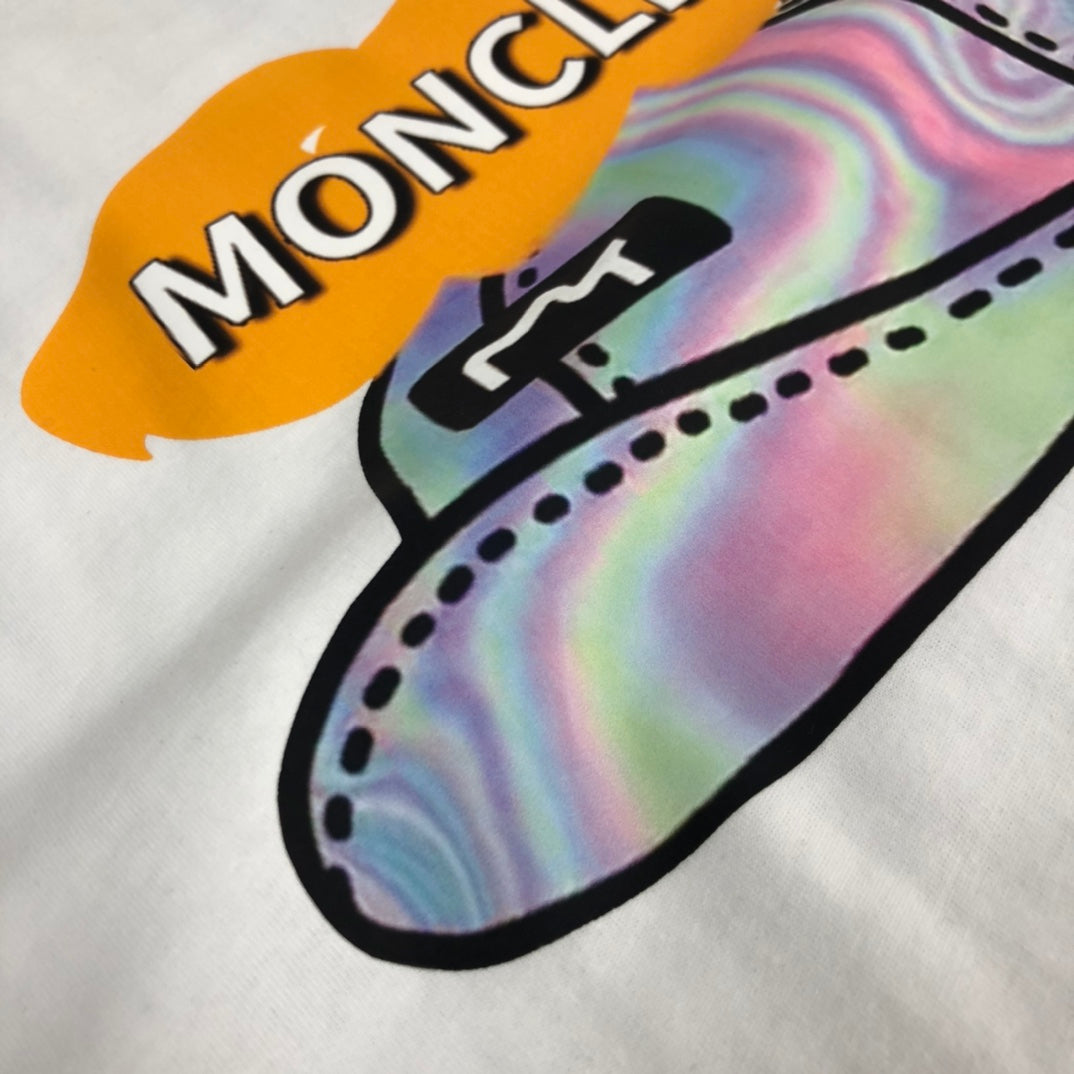 MONCLER Classic Logo Cotton T-Shirt – Premium Collection – Sizes M–3XL