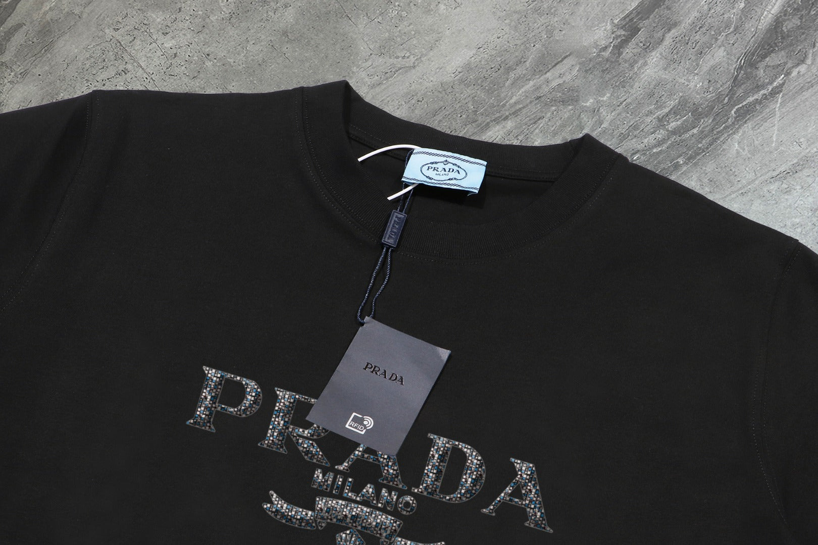 PRADA 2025 New Season Premium Cotton Crewneck T-Shirt | S–2XL