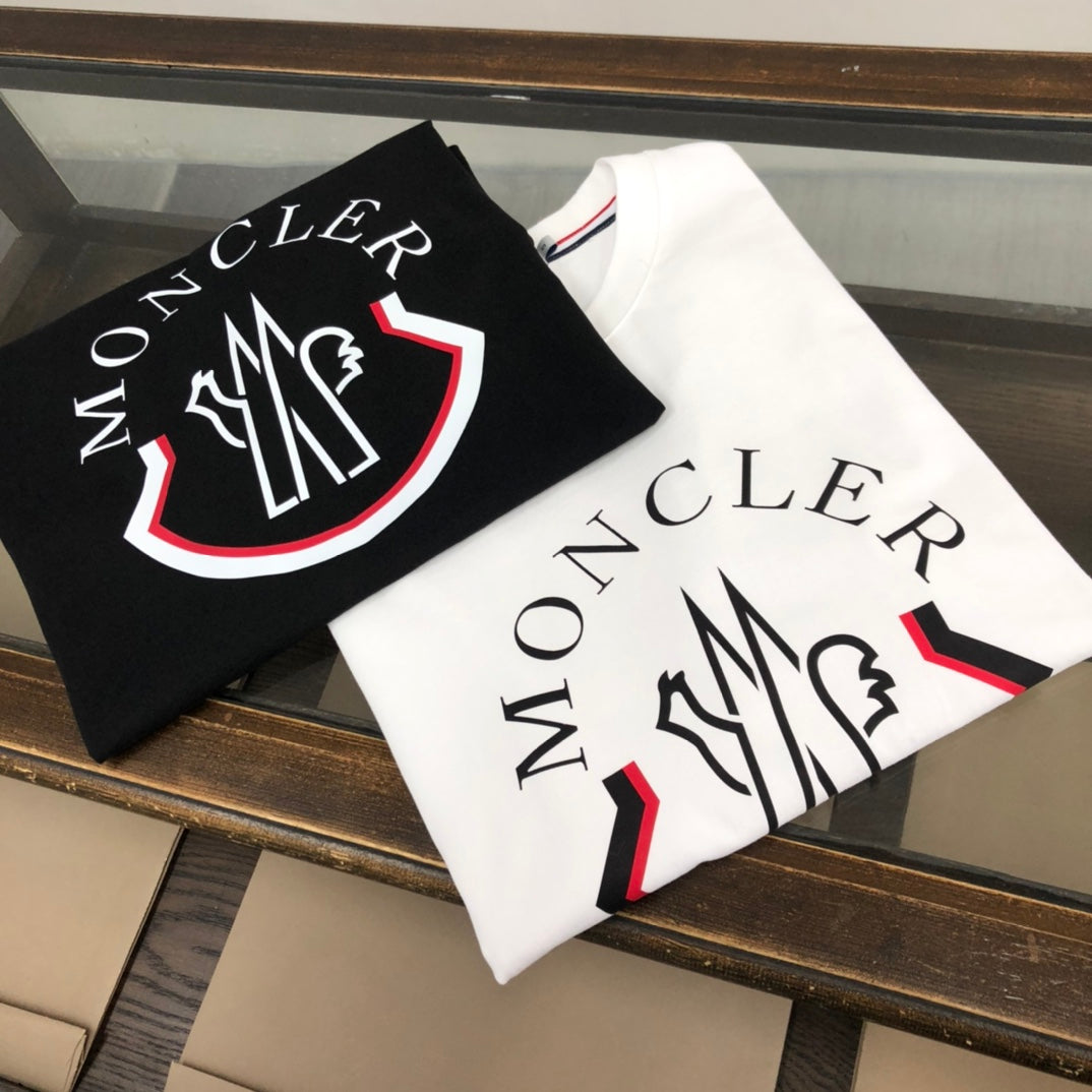 MONCLER Classic Logo Cotton T-Shirt – Premium Collection – Sizes M–3XL