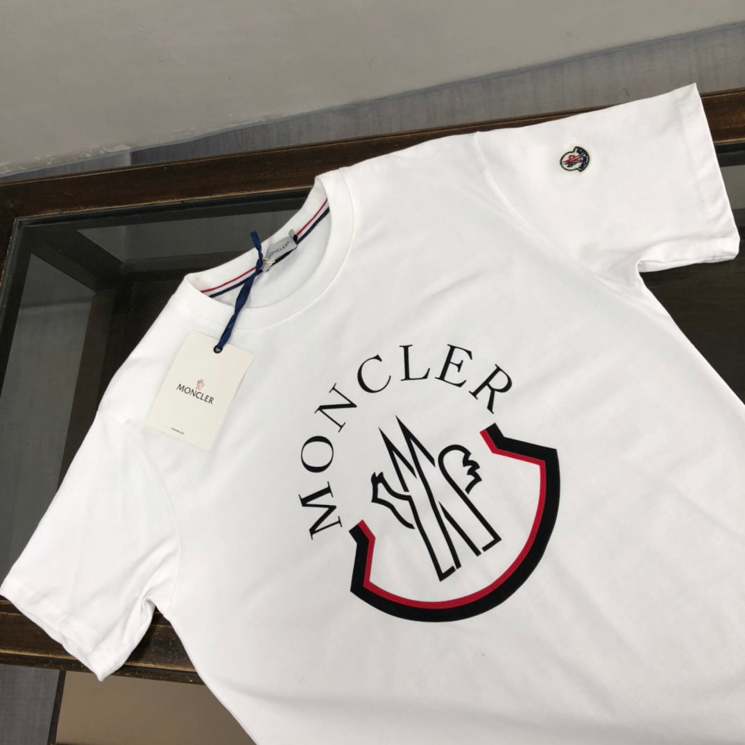 MONCLER Classic Logo Cotton T-Shirt – Premium Collection – Sizes M–3XL
