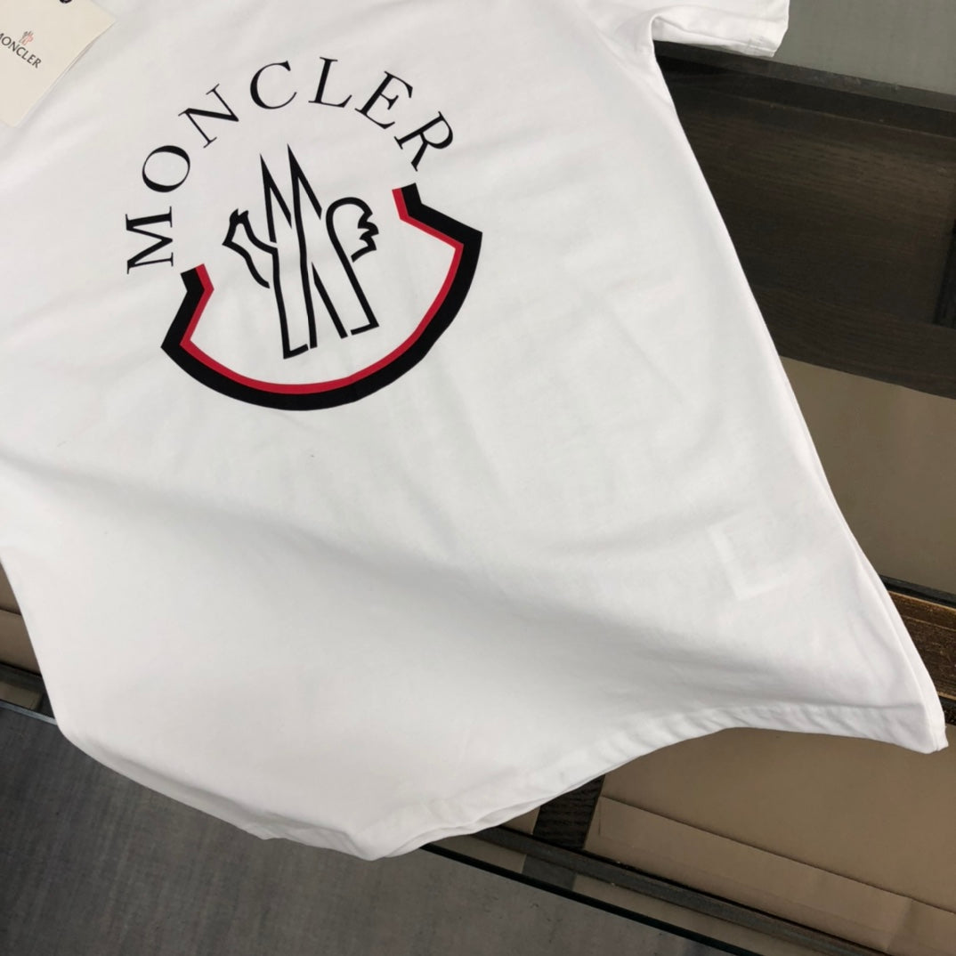MONCLER Classic Logo Cotton T-Shirt – Premium Collection – Sizes M–3XL
