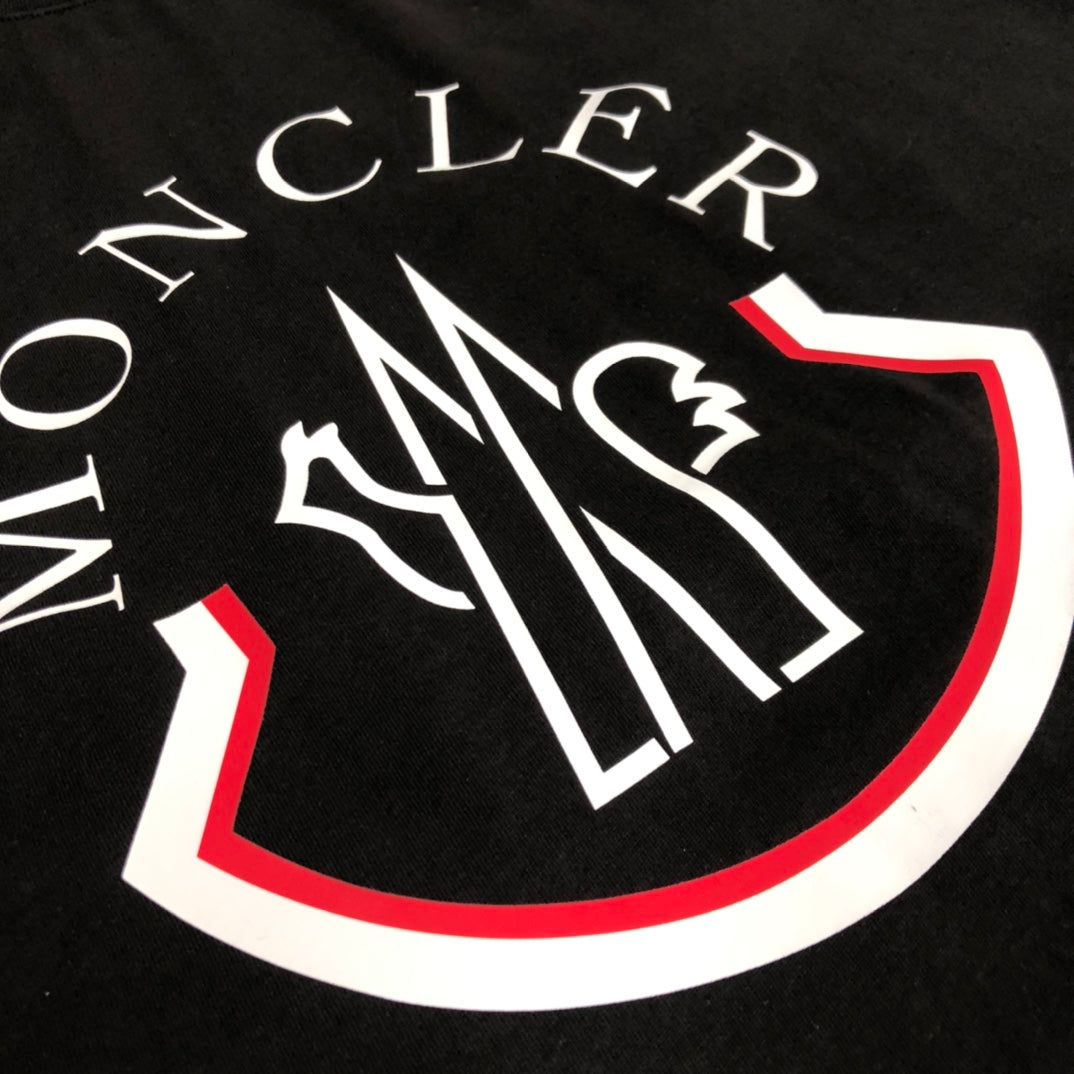 MONCLER Classic Logo Cotton T-Shirt – Premium Collection – Sizes M–3XL