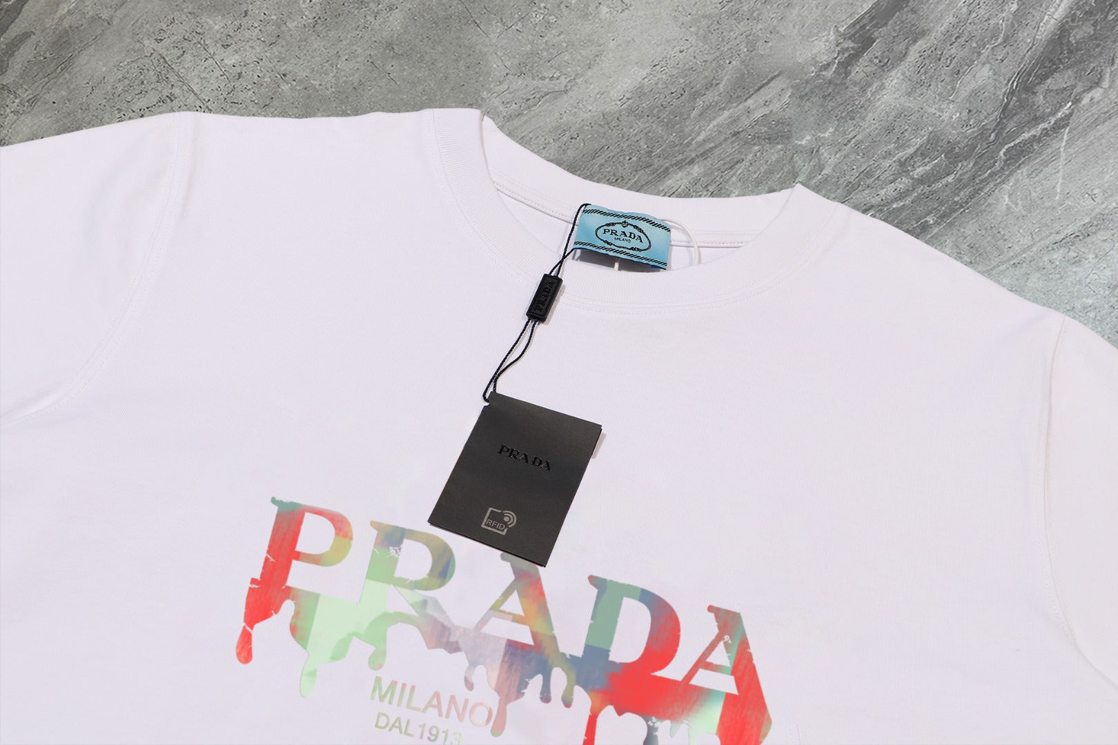 PRADA 2025 New Season Premium Cotton Crewneck T-Shirt | S–2XL
