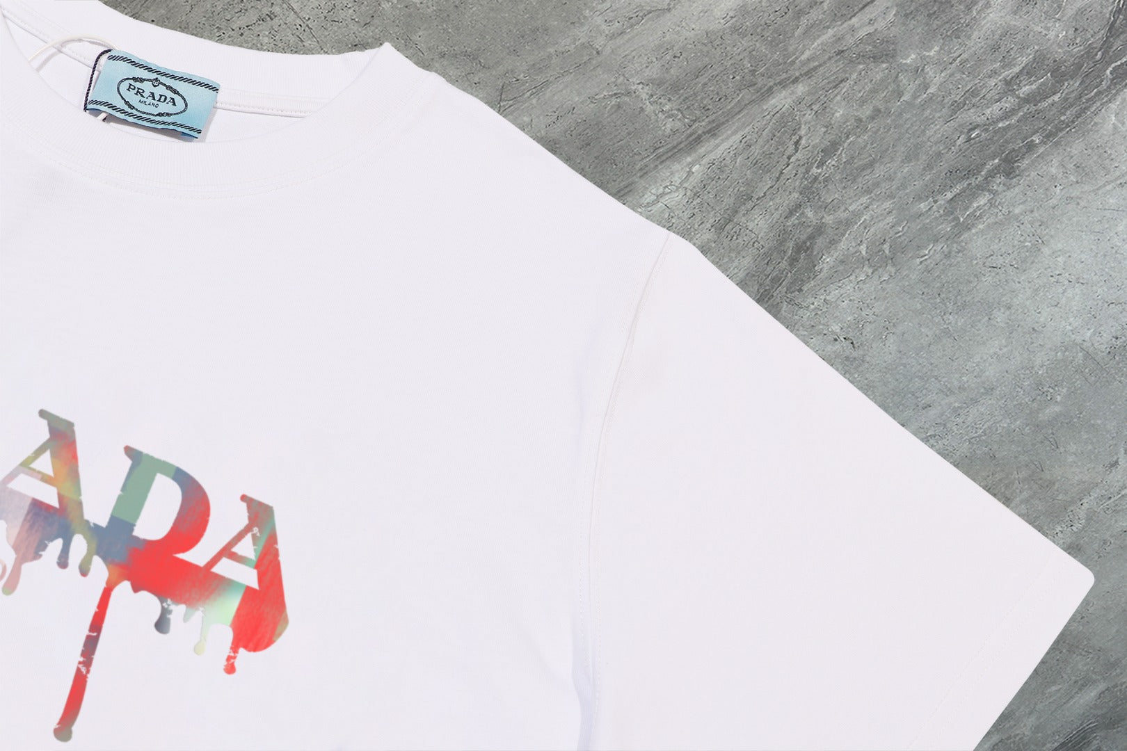 PRADA 2025 New Season Premium Cotton Crewneck T-Shirt | S–2XL