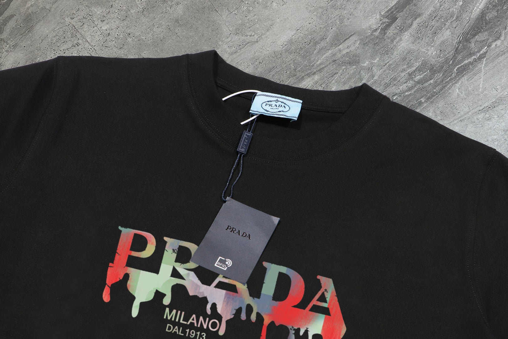 PRADA 2025 New Season Premium Cotton Crewneck T-Shirt | S–2XL