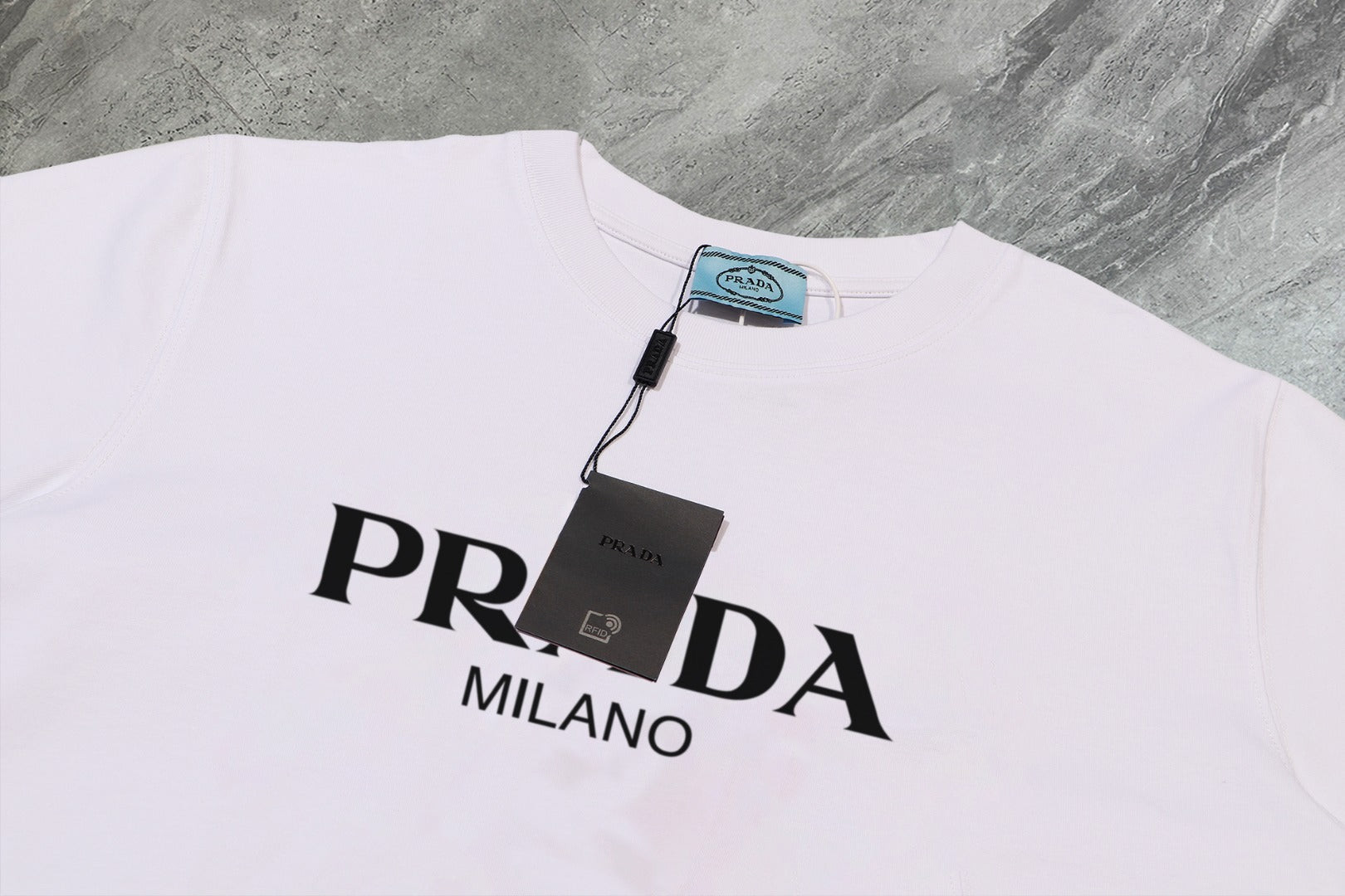 PRADA 2025 New Season Premium Cotton Crewneck T-Shirt | S–2XL