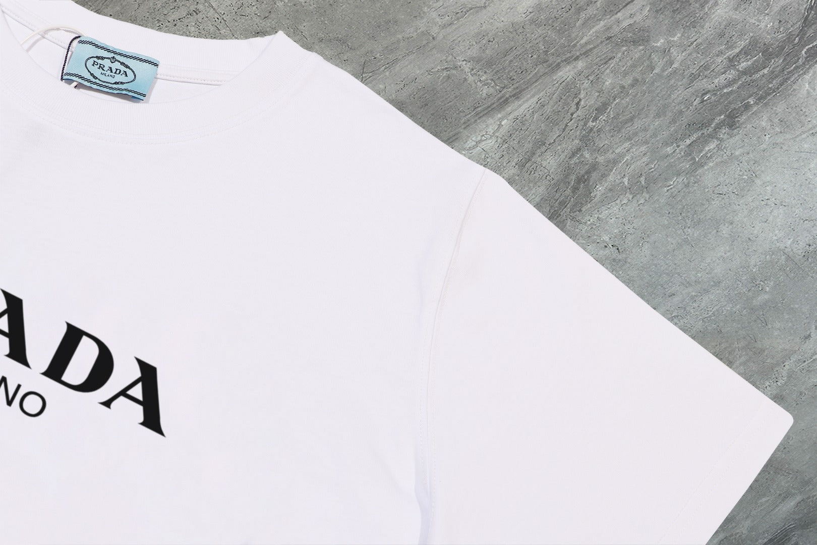 PRADA 2025 New Season Premium Cotton Crewneck T-Shirt | S–2XL