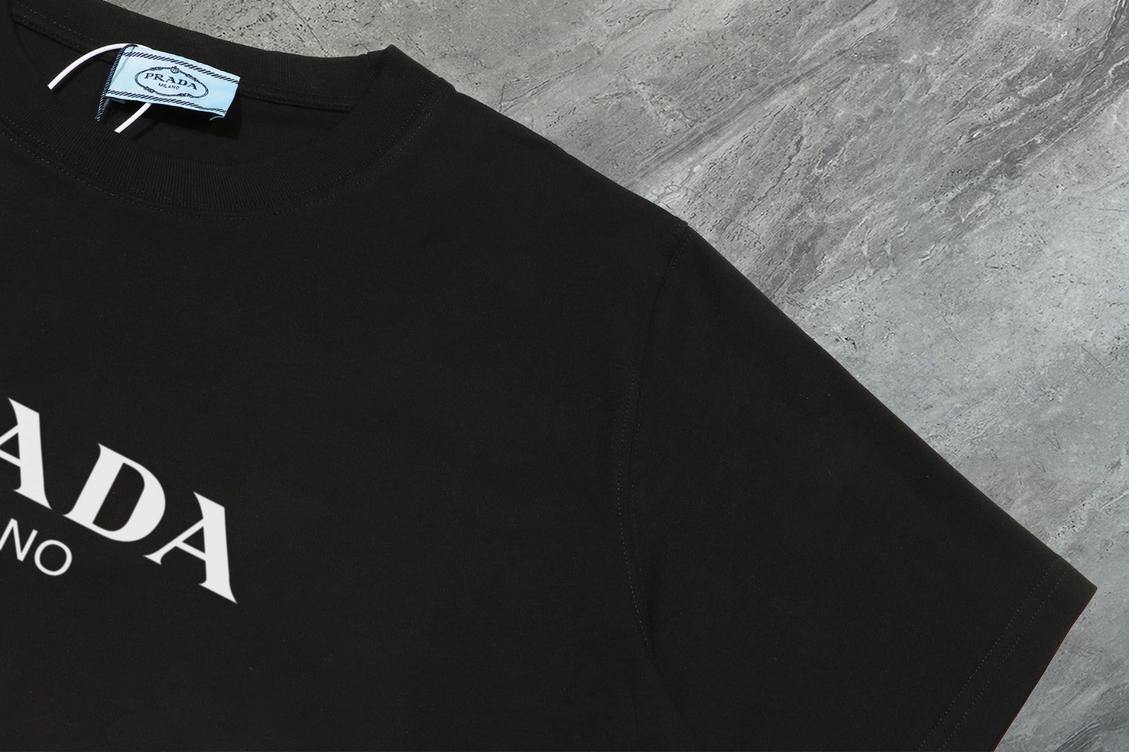 PRADA 2025 New Season Premium Cotton Crewneck T-Shirt | S–2XL