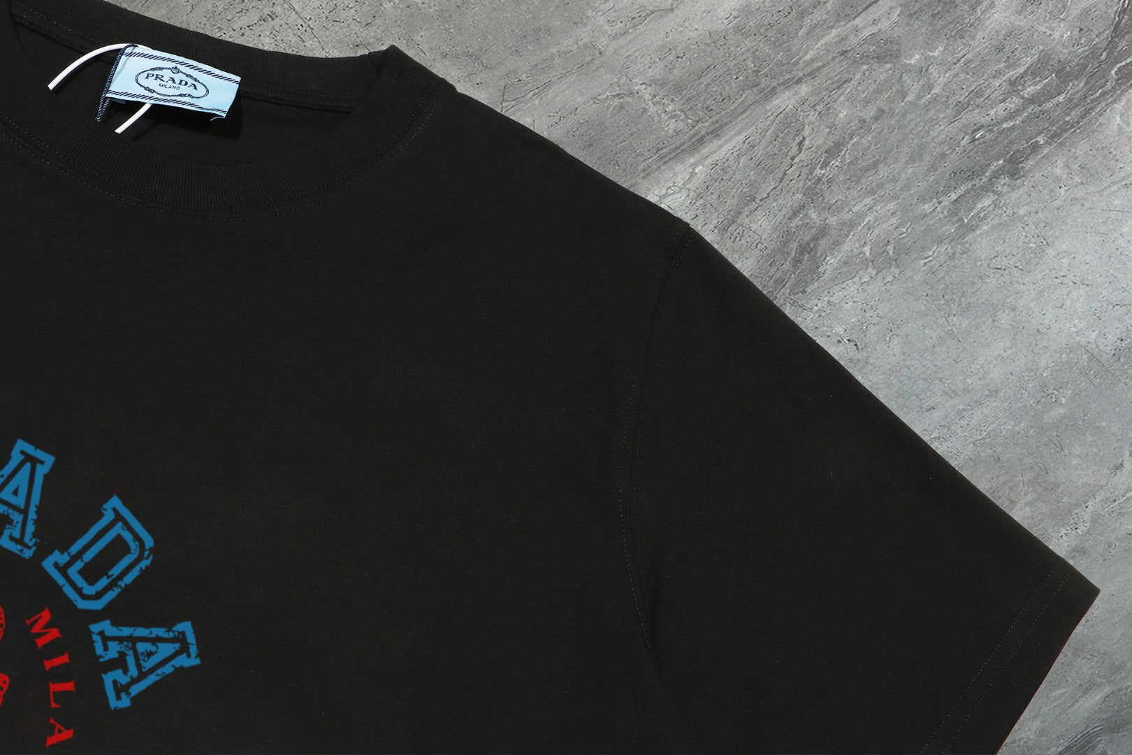 PRADA 2025 New Season Premium Cotton Crewneck T-Shirt | S–2XL