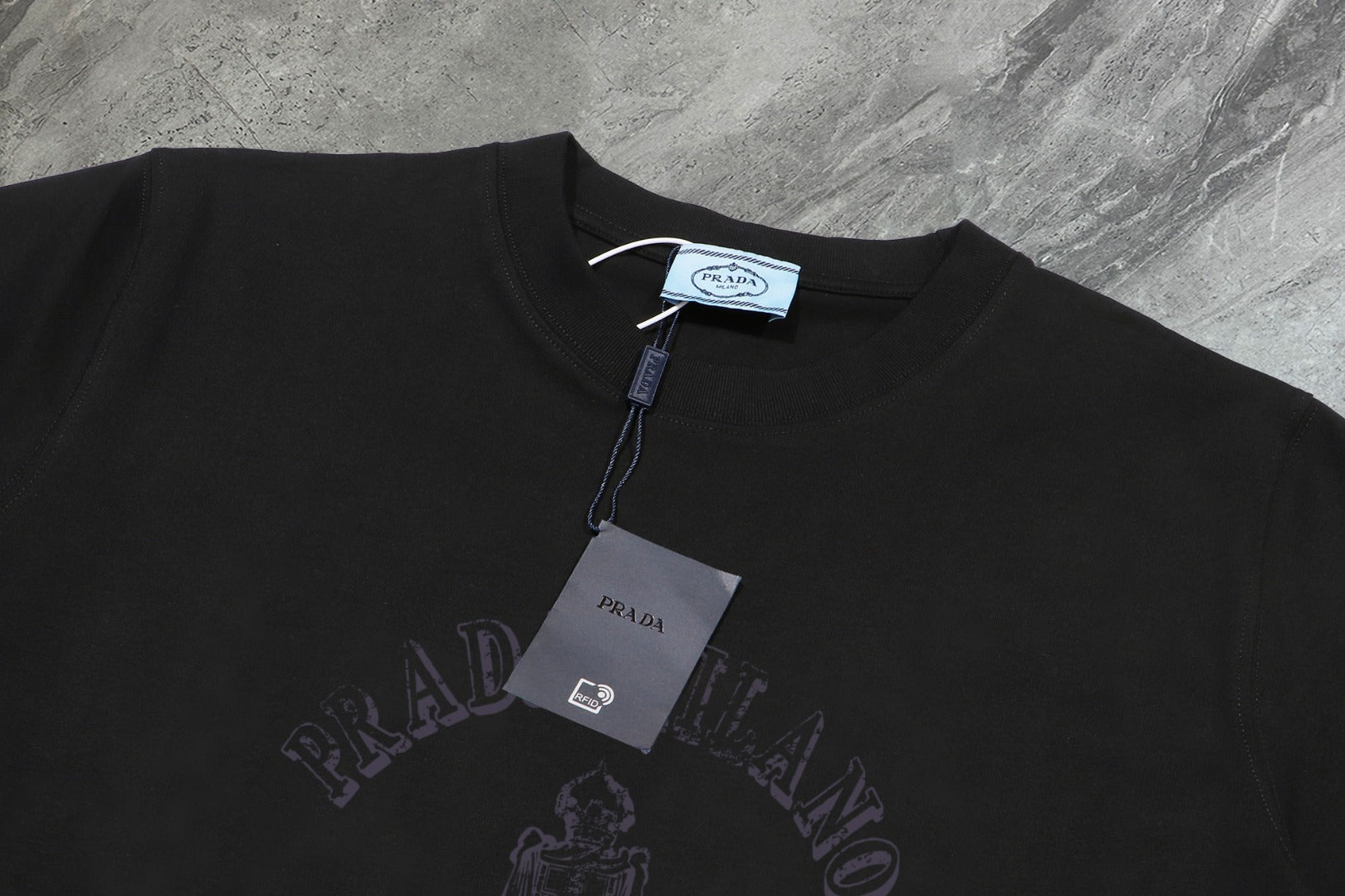 PRADA 2025 New Season Premium Cotton Crewneck T-Shirt | S–2XL