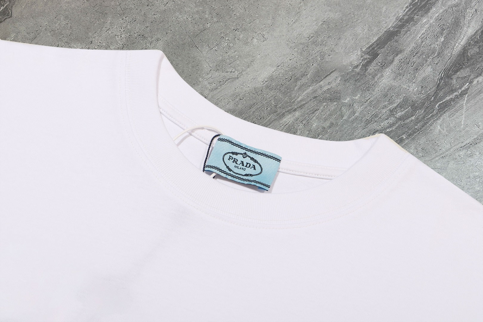 PRADA 2025 New Season Premium Cotton Crewneck T-Shirt | S–2XL