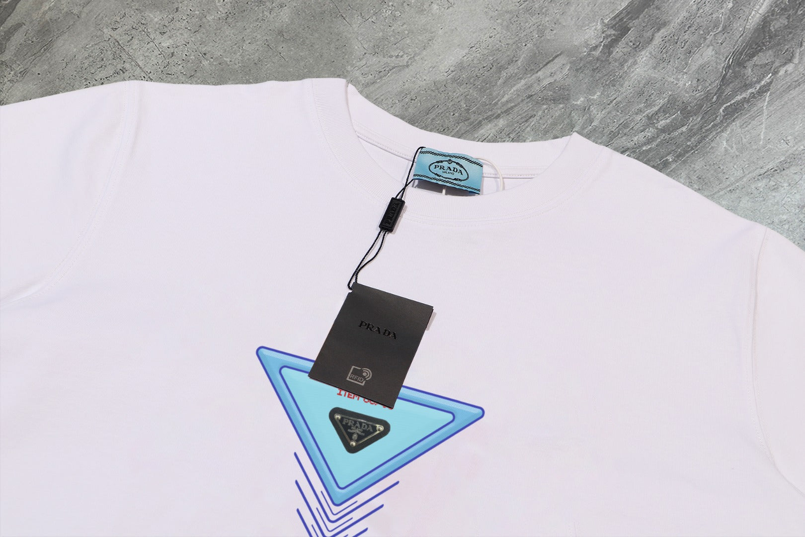 PRADA 2025 New Season Premium Cotton Crewneck T-Shirt | S–2XL