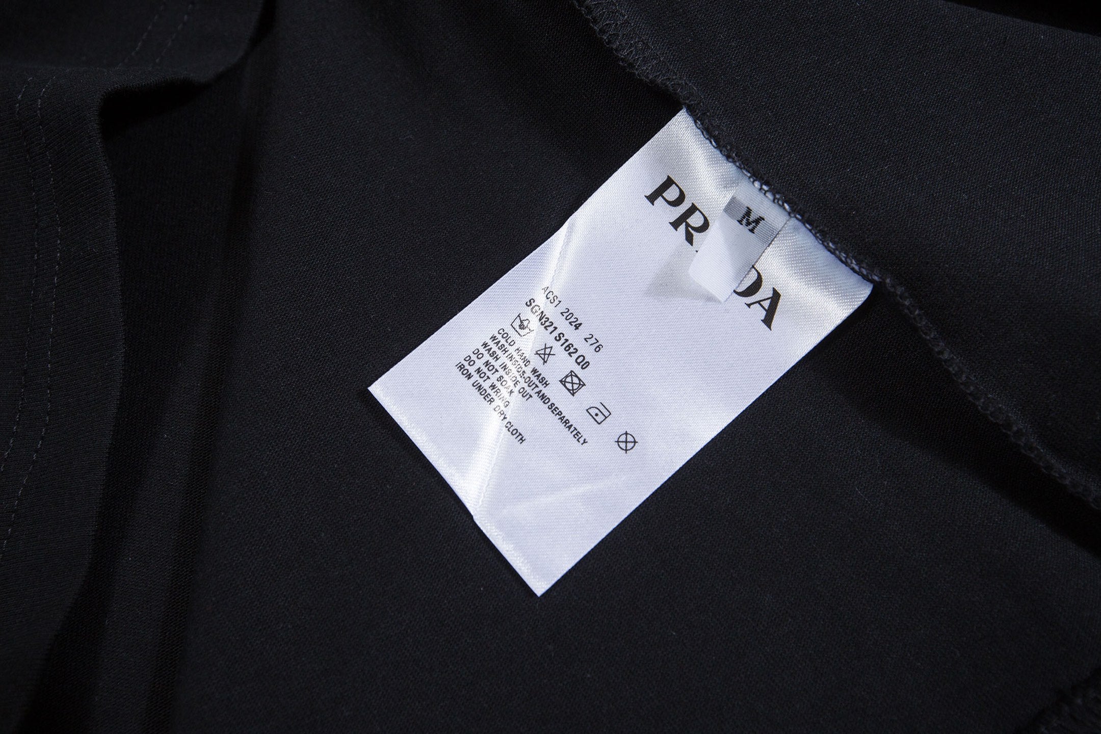 PRADA Triangle Logo Pocket Cotton T-Shirt | S–XXL