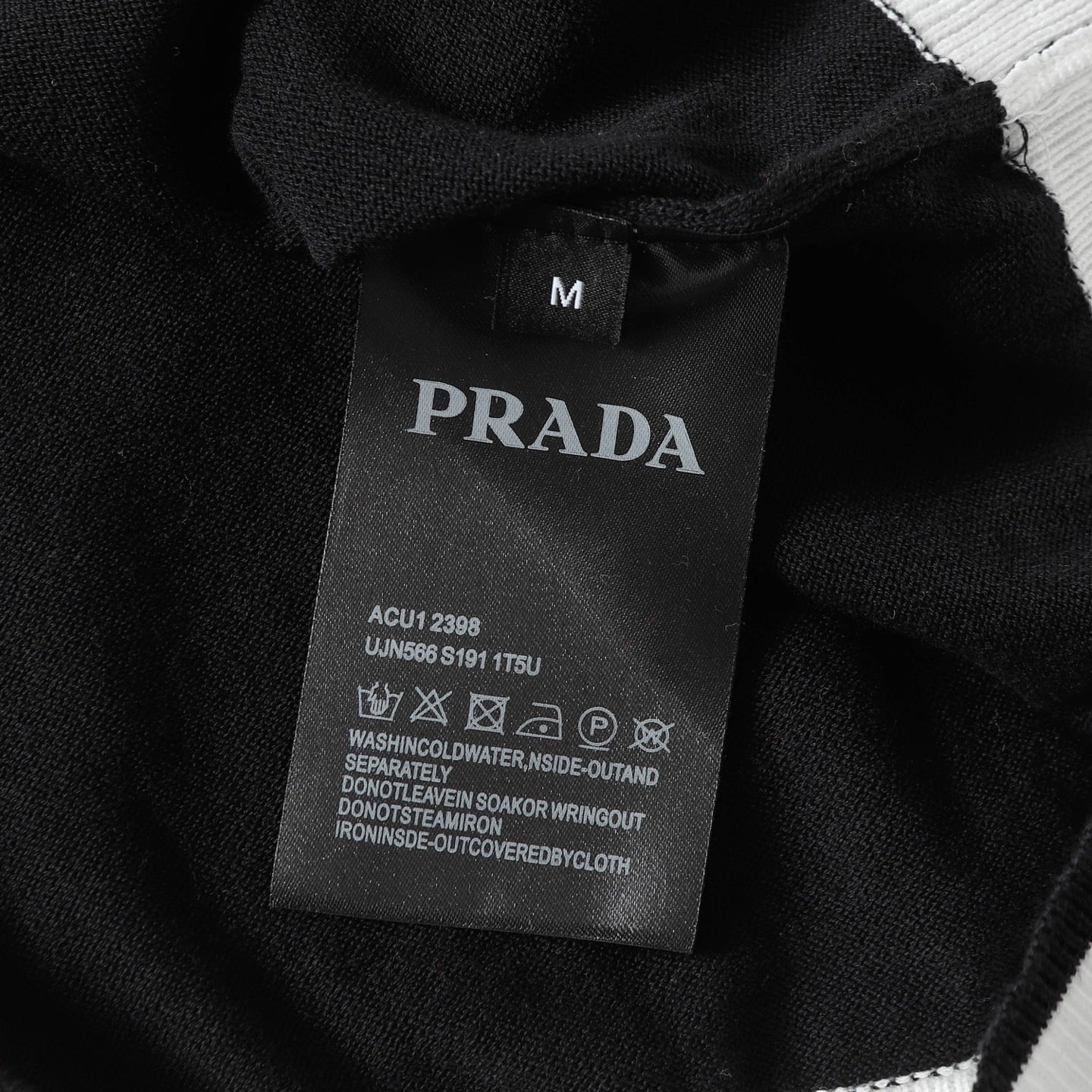 PRADA Knitted Crewneck Cotton T-Shirt | XS–L