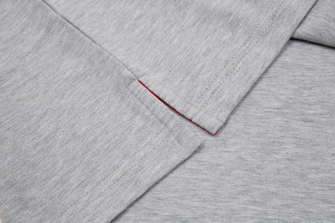 MONCLER Polo Shirt – Premium Piqué Cotton – Summer New Collection – White – Sizes M–3XL