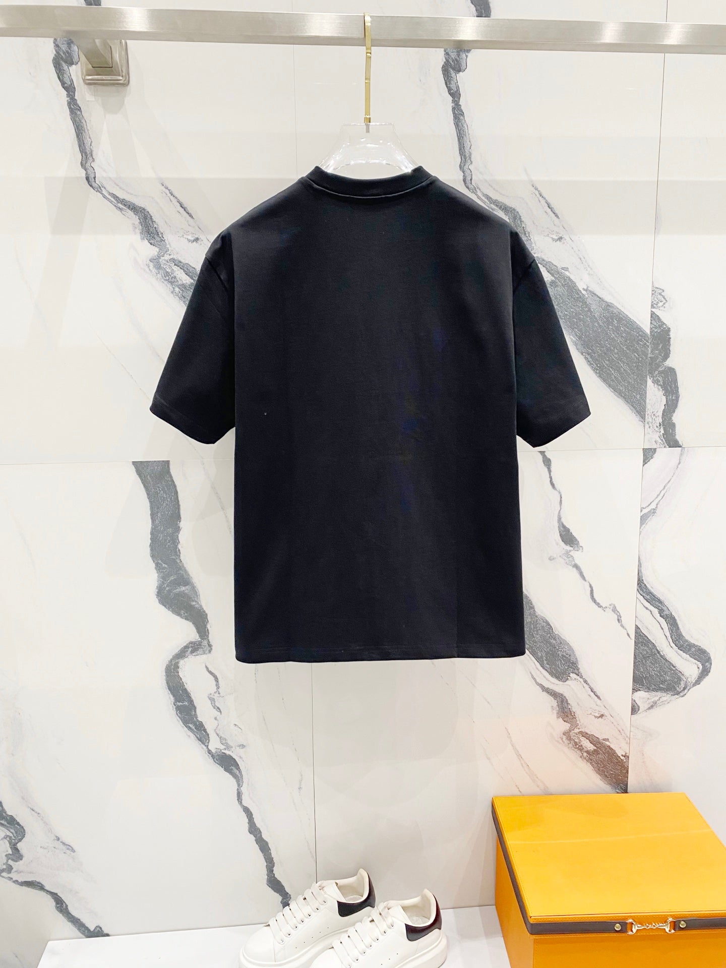 PRADA 320g Embroidered Logo Cotton T-Shirt | S–XL