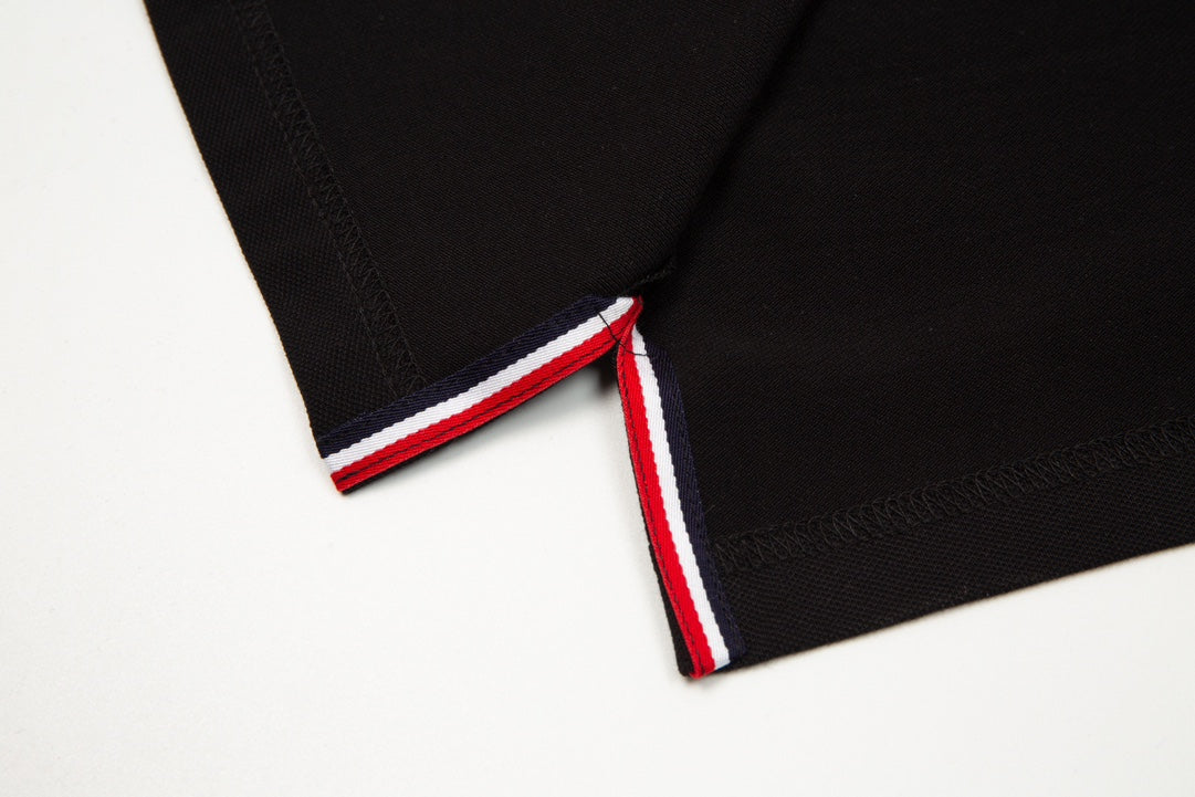 MONCLER Polo Shirt – Premium Piqué Cotton – Summer New Collection – White – Sizes M–3XL