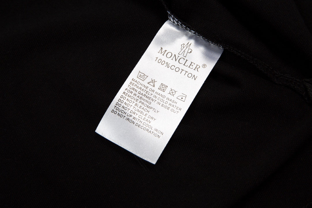 MONCLER Polo Shirt – Premium Mercerized Cotton Piqué – Spring/Summer Collection – Sizes M–3XL