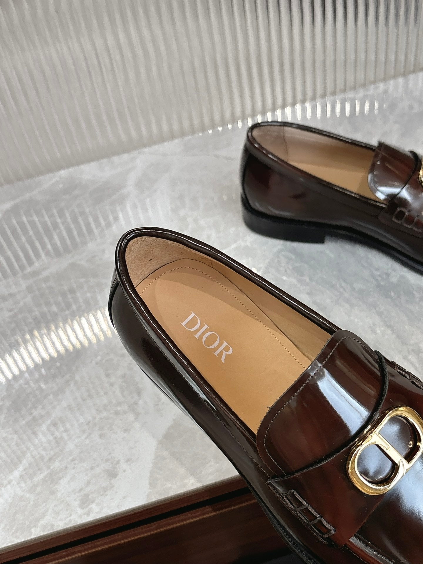 Dior Men’s Shoes – EXPLORER Derby | Premium Black Leather | Sizes 38–44