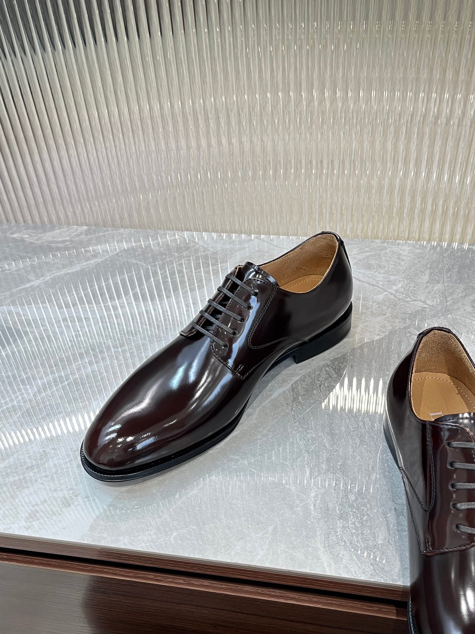 Dior Men’s Shoes – EXPLORER Derby | Premium Black Leather | Sizes 38–44