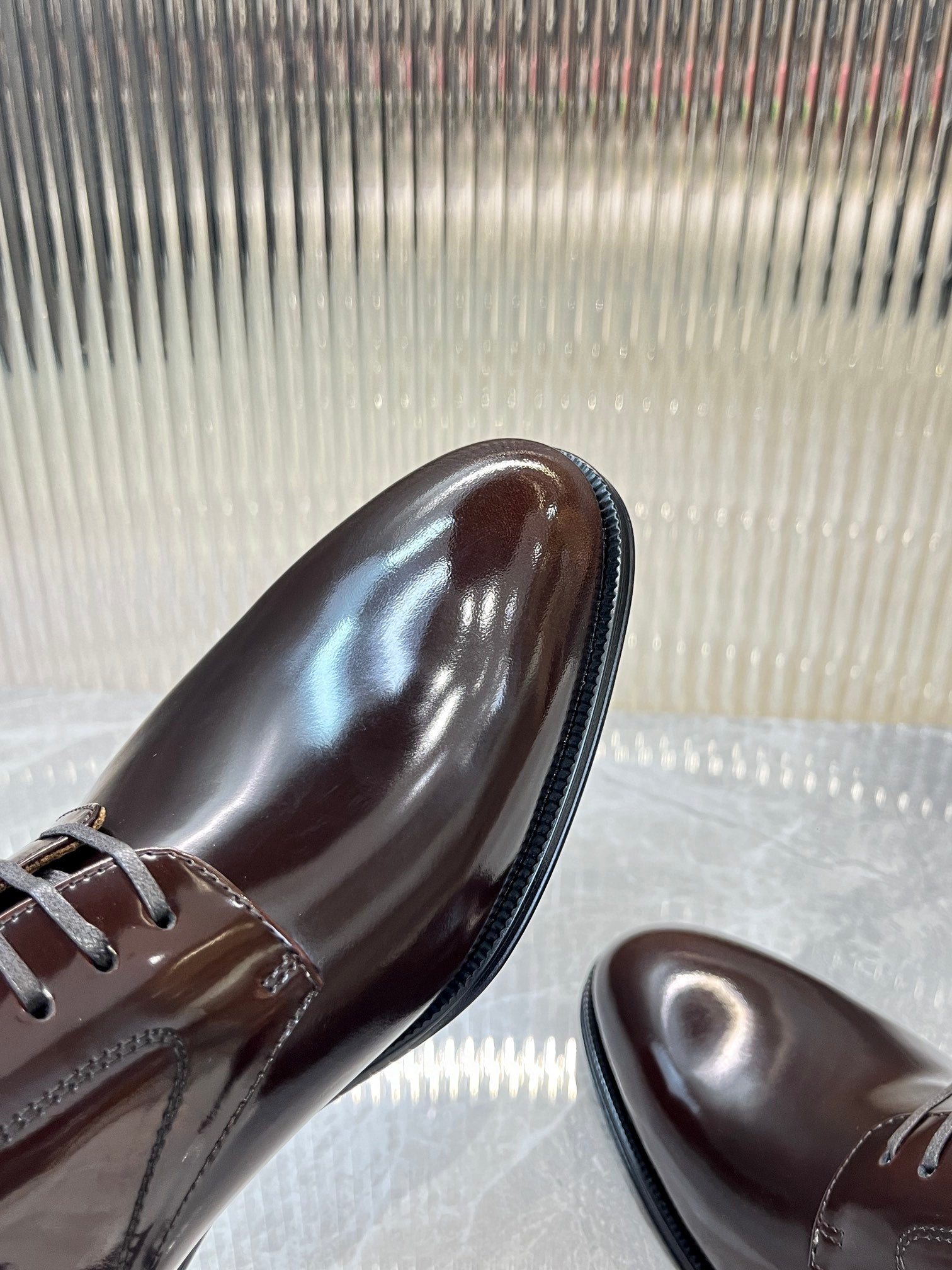Dior Men’s Shoes – EXPLORER Derby | Premium Black Leather | Sizes 38–44