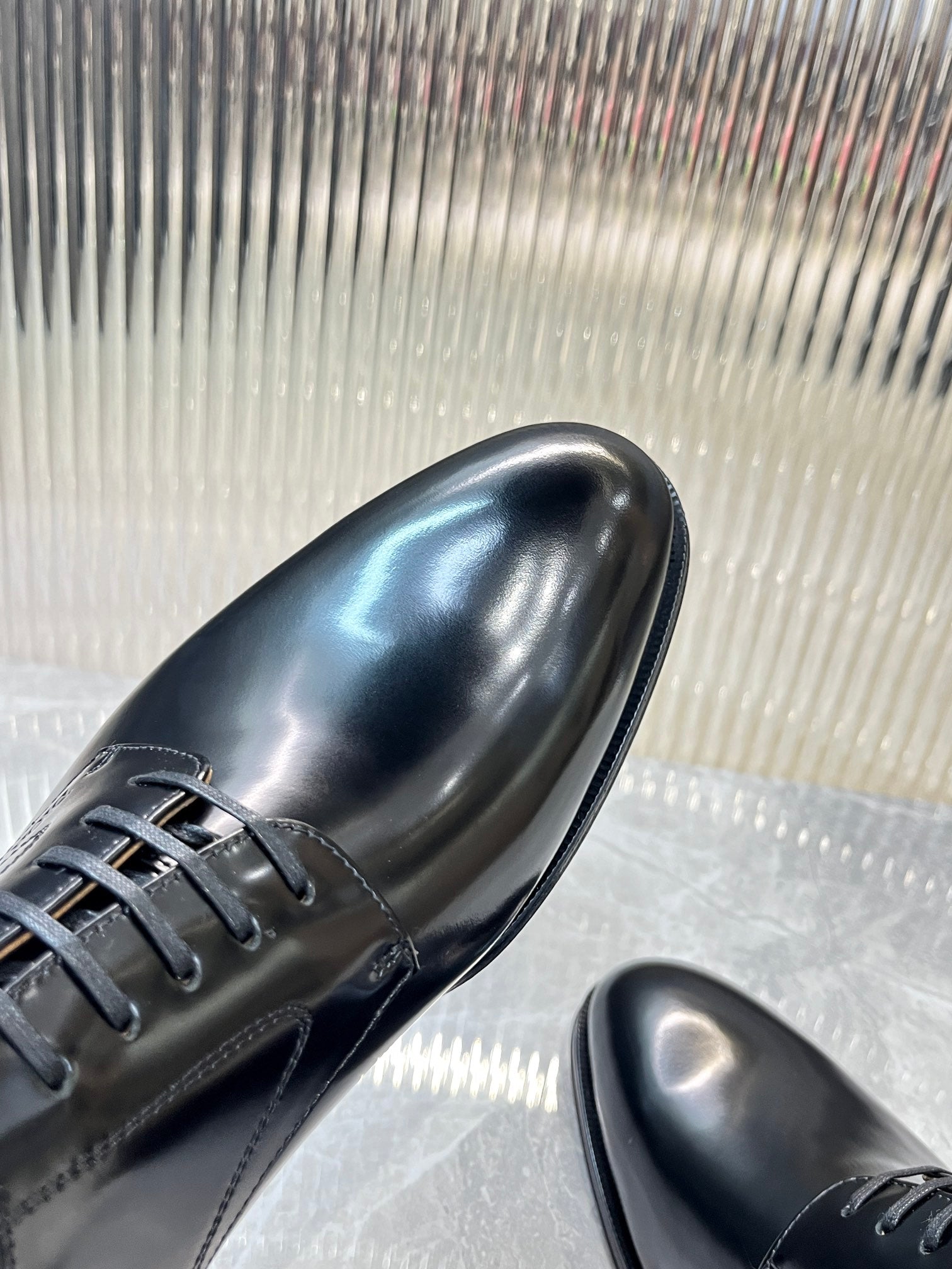 Dior Men’s Shoes – EXPLORER Derby | Premium Black Leather | Sizes 38–44