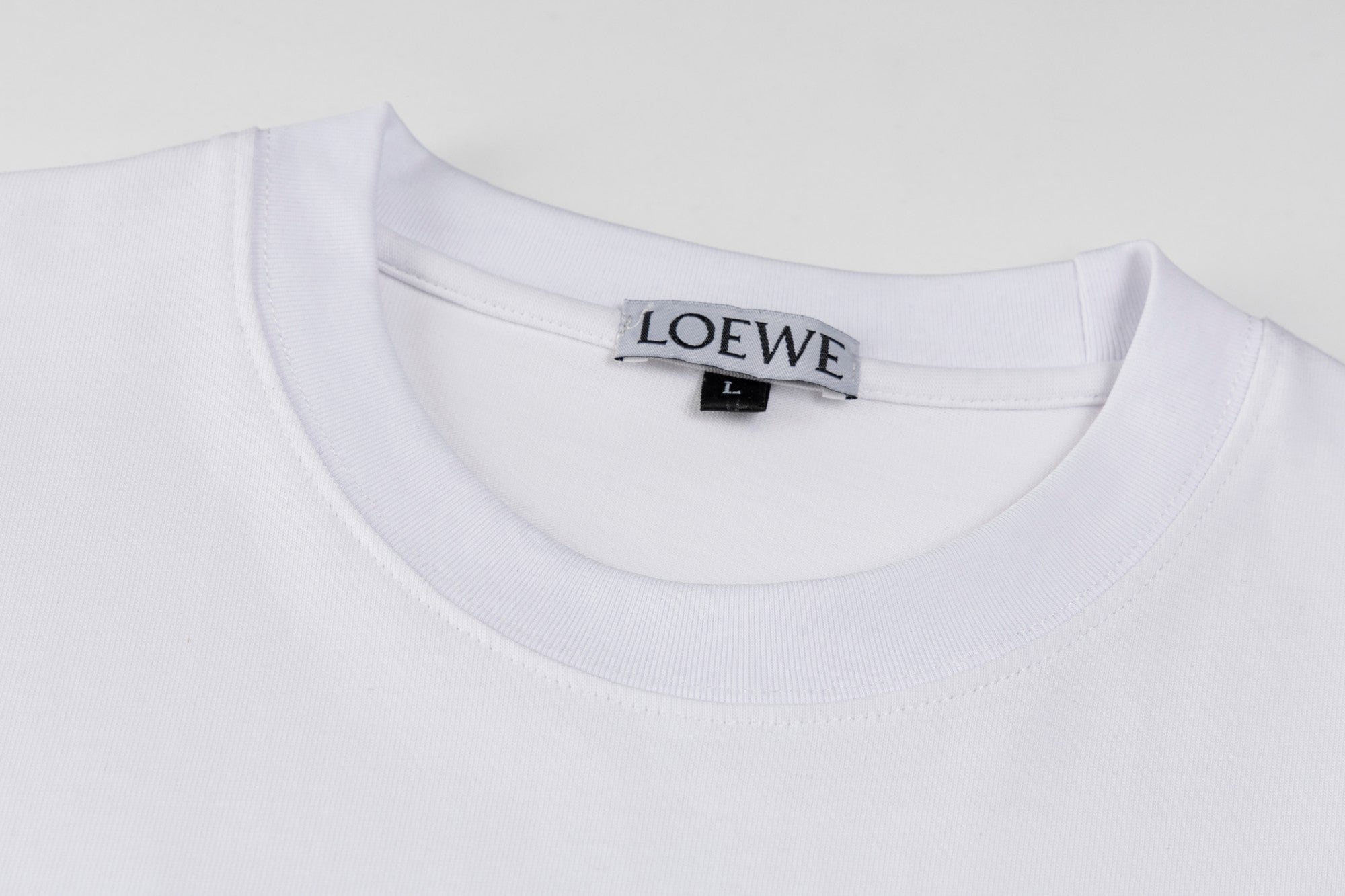 LOEWE 25SS Premium Logo Print Cotton T-Shirt | M–3XL
