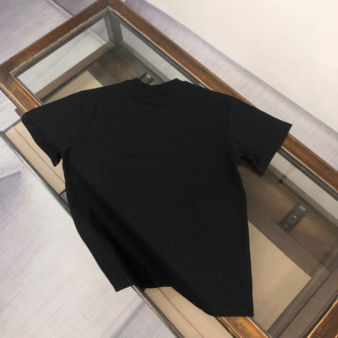 MONCLER 2025 New Couples Logo Print Crewneck T-Shirt S–XL