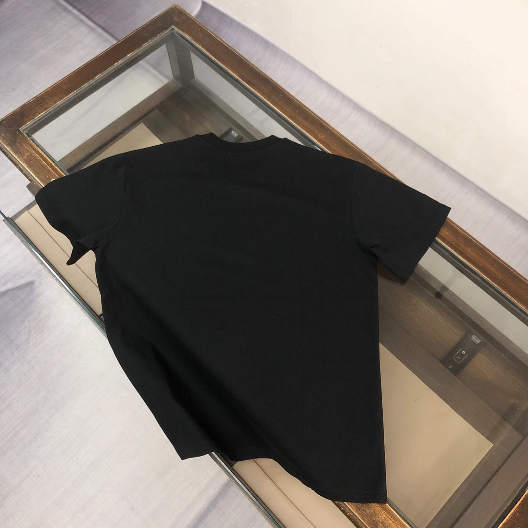 MONCLER 2025 New Couples Logo Print Graphic Crewneck T-Shirt S–XL