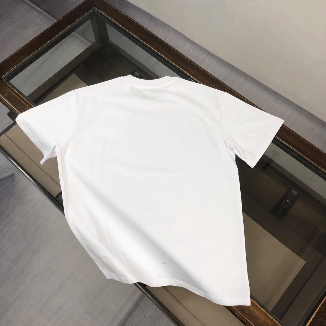 MONCLER 2025 New Couples Logo Print Graphic Crewneck T-Shirt S–XL