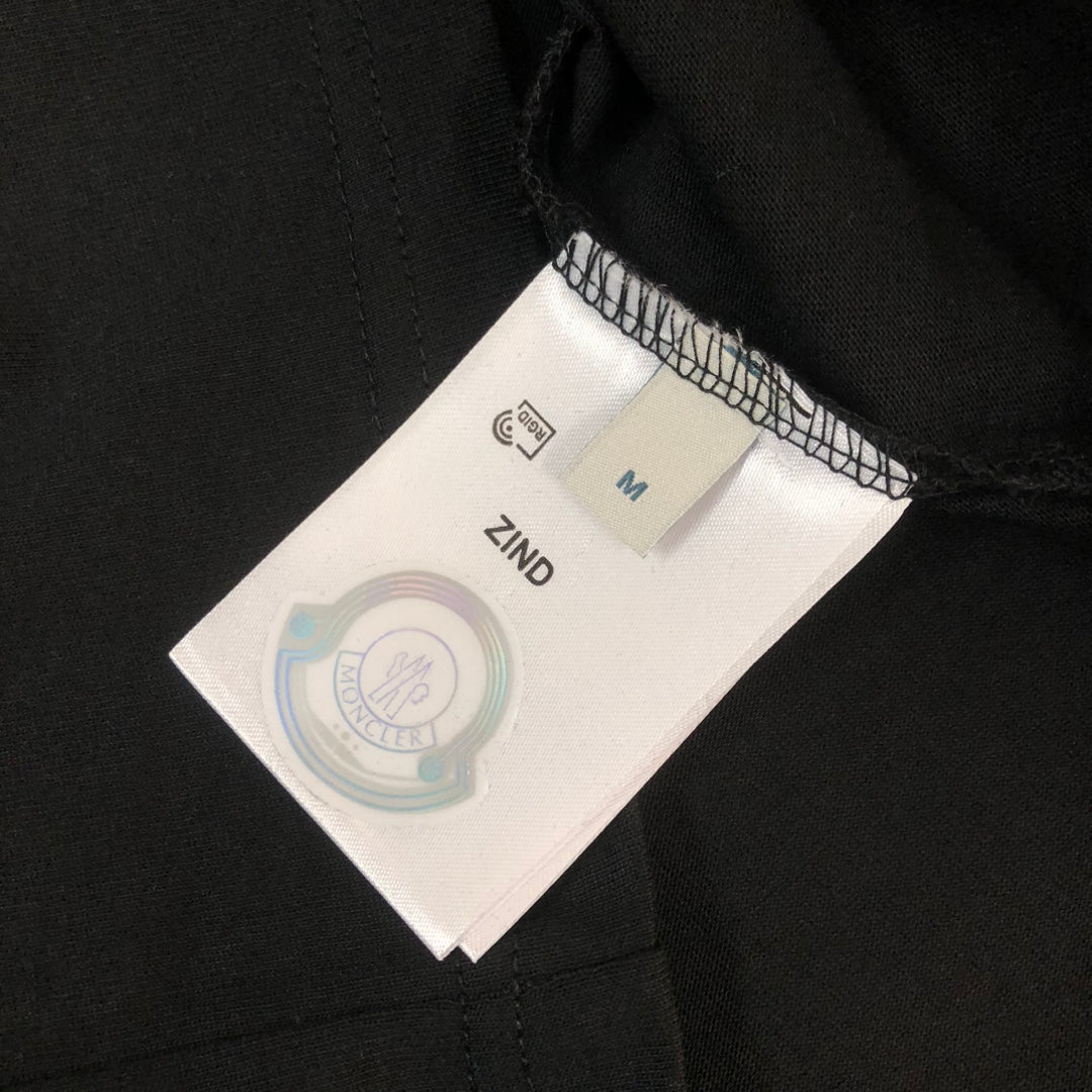 MONCLER 2025 New Couples Logo Print Graphic Crewneck T-Shirt S–XL