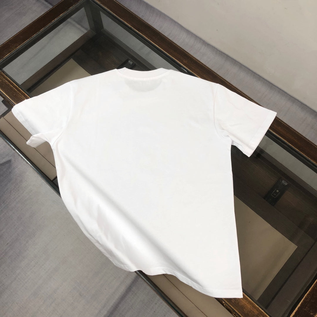MONCLER 2025 New Couples Logo Print Graphic Crewneck T-Shirt S–XL