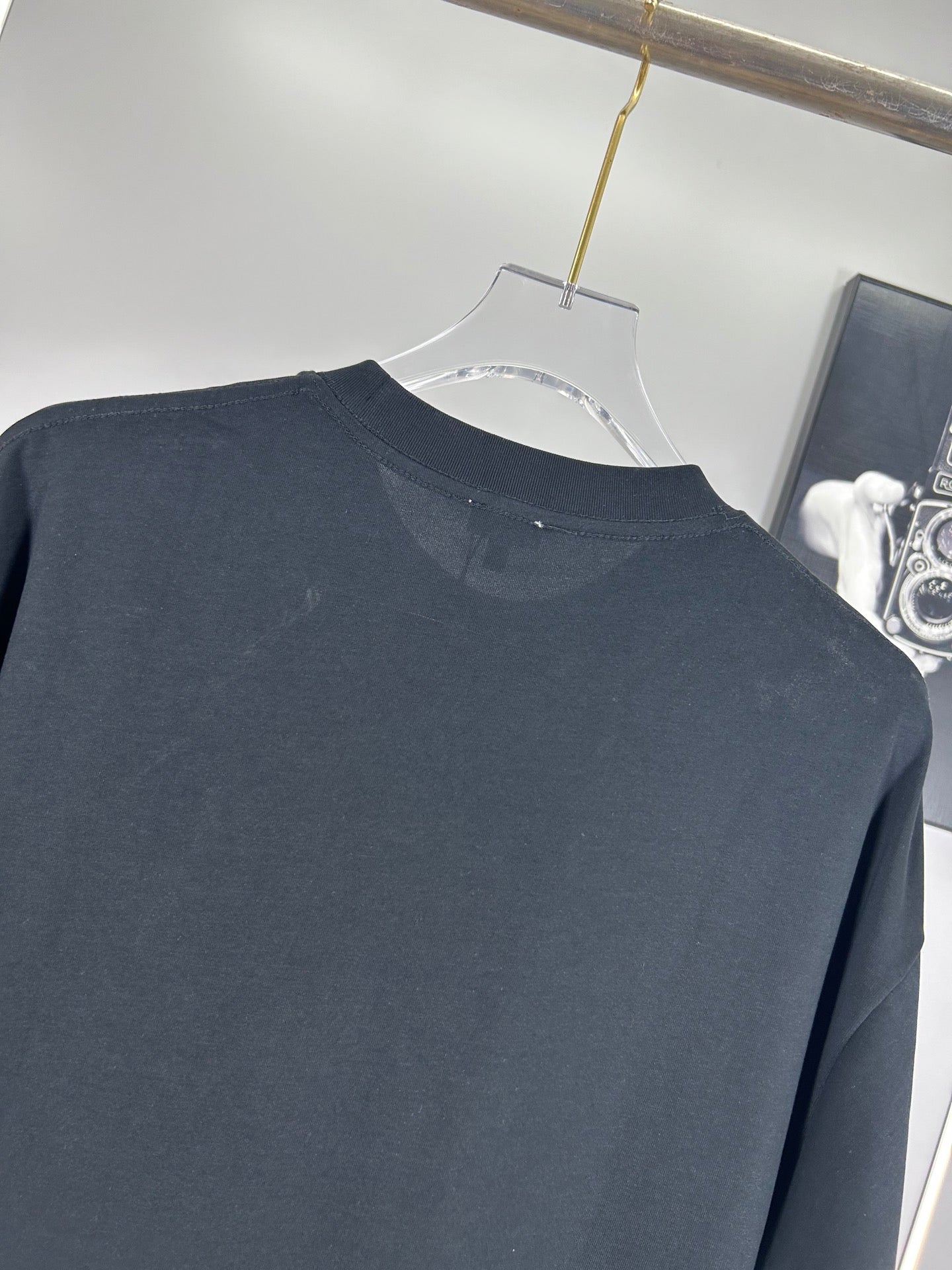 LOEWE 25SS Embroidered Logo Premium T-Shirt | S–XL | Unisex | Black / White