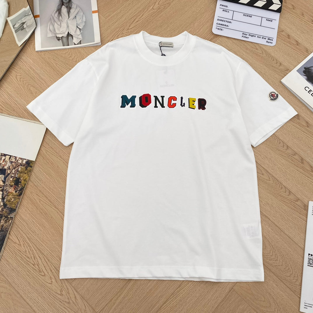 MORECLEAR New Logo Print Relaxed Fit Cotton T-Shirt S–XL