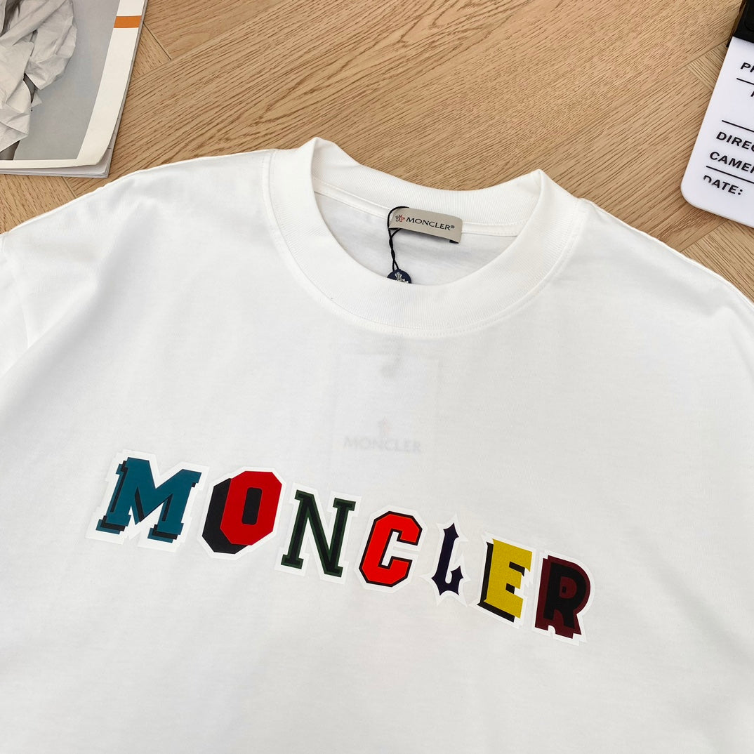 MORECLEAR New Logo Print Relaxed Fit Cotton T-Shirt S–XL