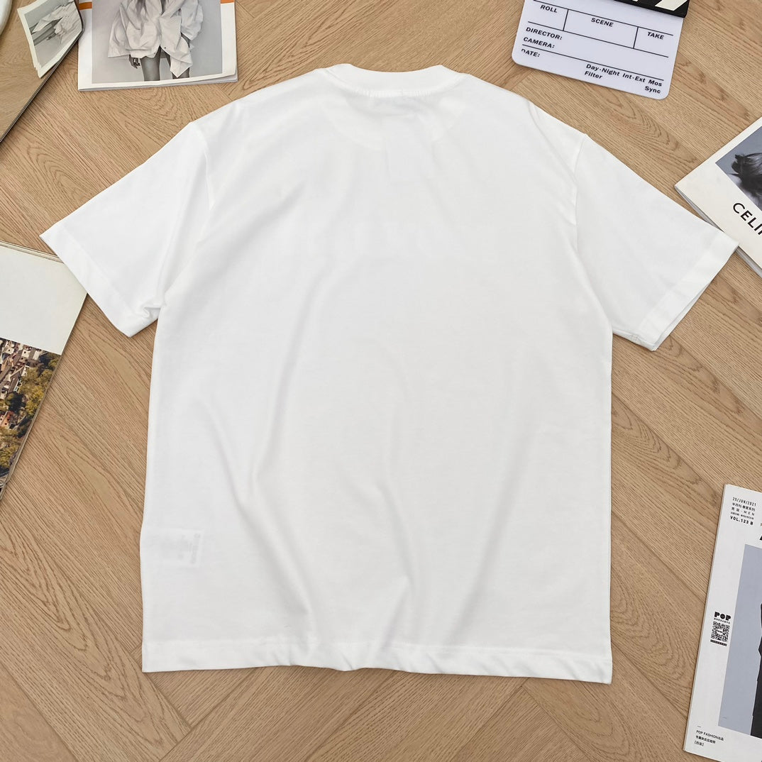 MORECLEAR New Logo Print Relaxed Fit Cotton T-Shirt S–XL