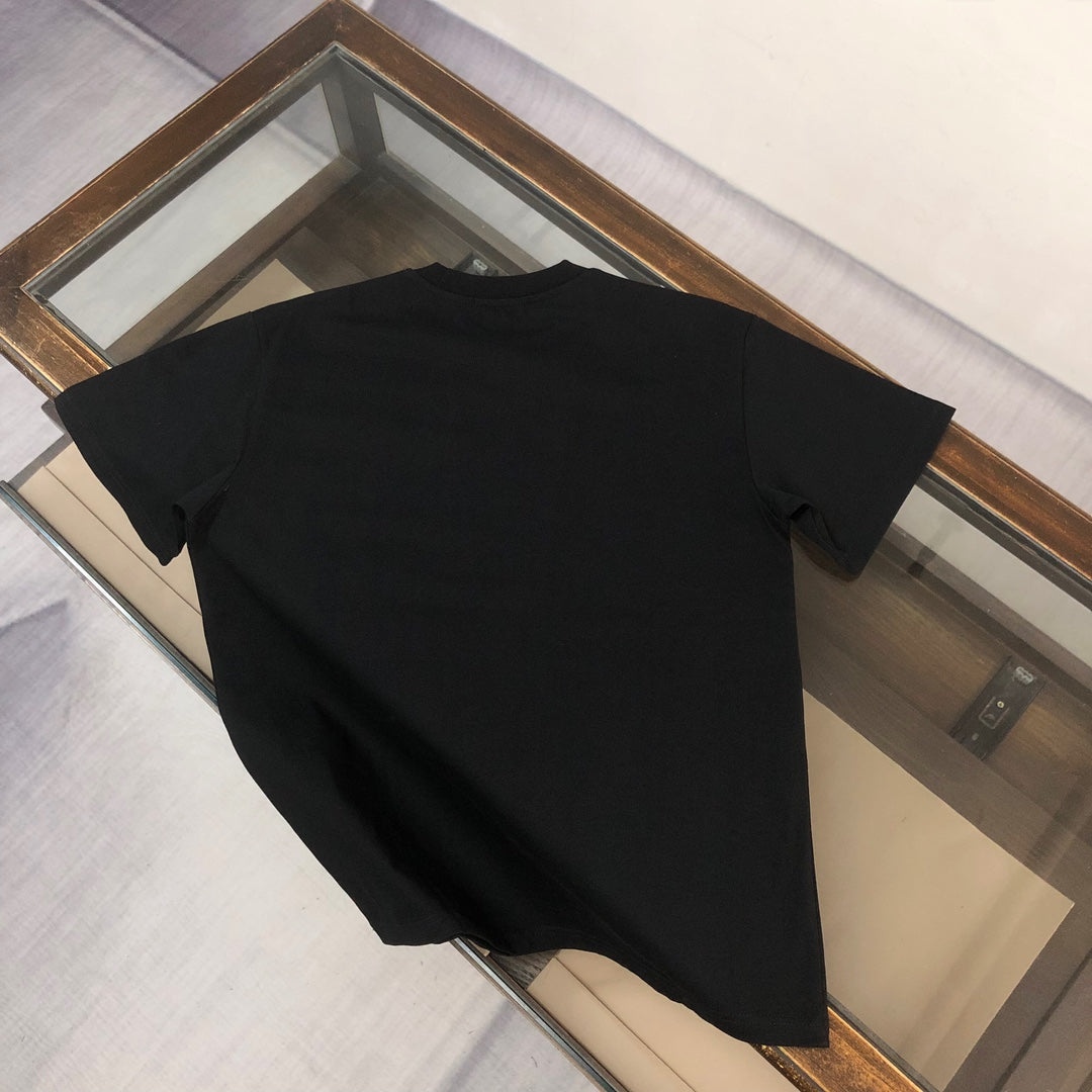 MONCLER 2025 New Couple Logo Print Graphic Crewneck T-Shirt S–XL
