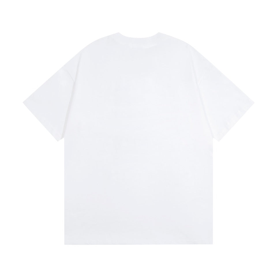 LOEWE 24SS Embossed Pocket T-Shirt | Unisex Cotton Tee | XS–L | Black/White