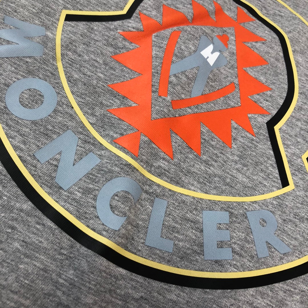 MONCLER 2025 New Couple Logo Print Graphic Crewneck T-Shirt S–XL