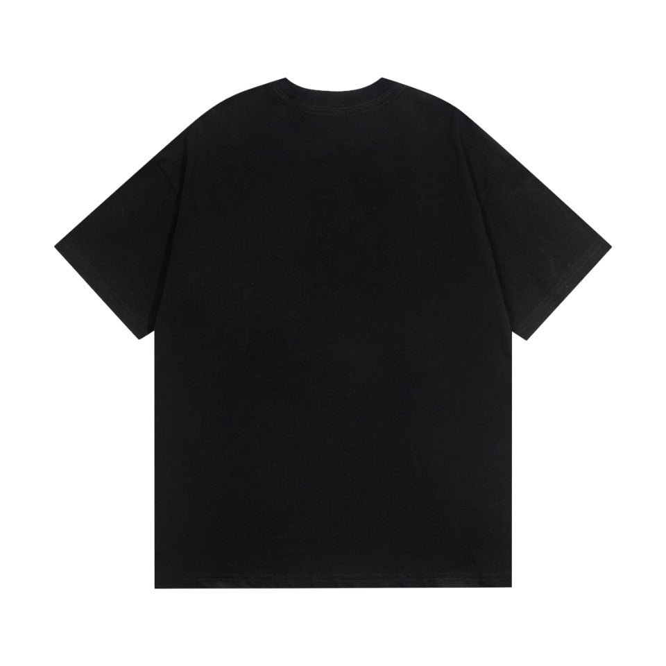 LOEWE 24SS Embossed Pocket T-Shirt | Unisex Cotton Tee | XS–L | Black/White
