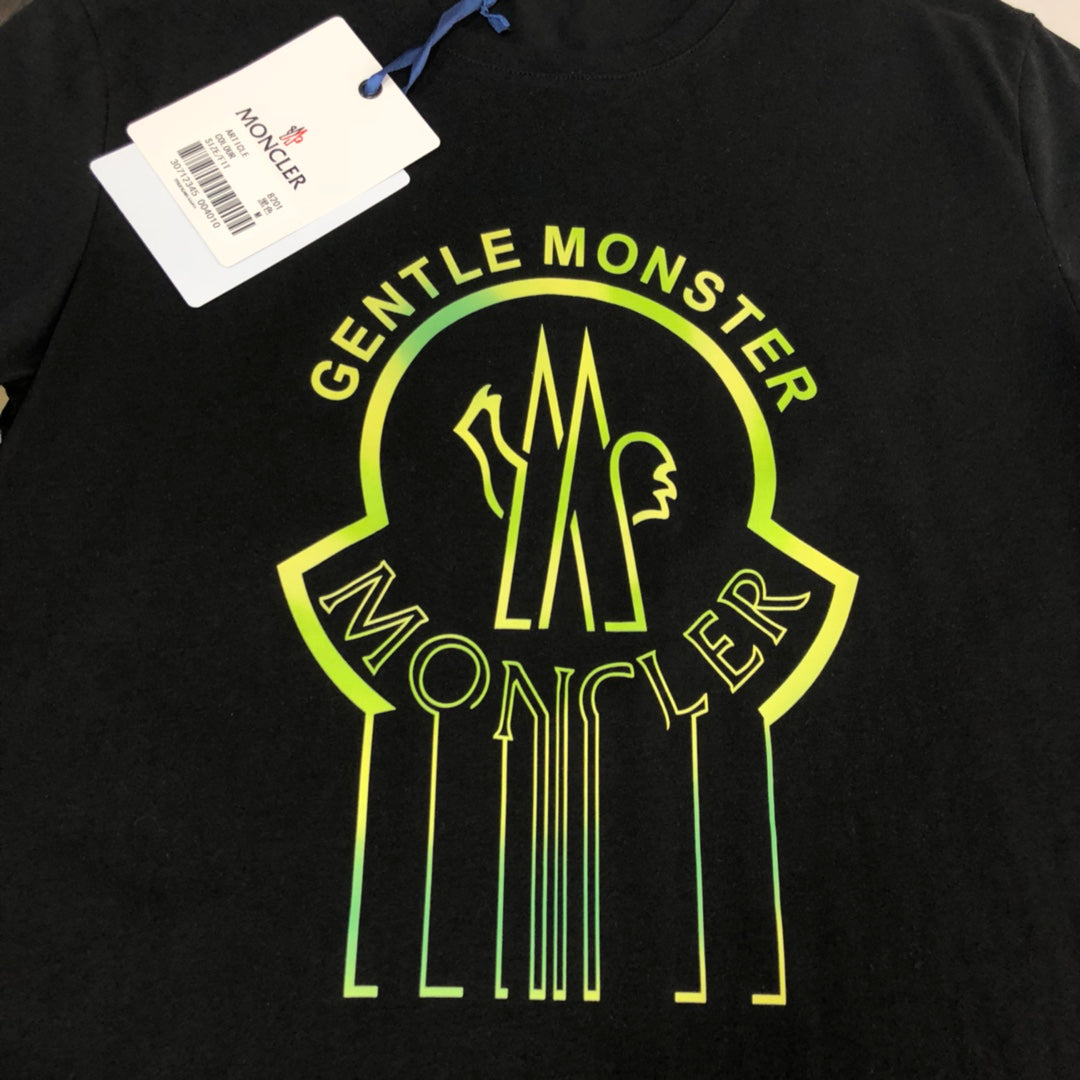 MONCLER Spring New Silk-Cotton Crewneck T-Shirt M–3XL