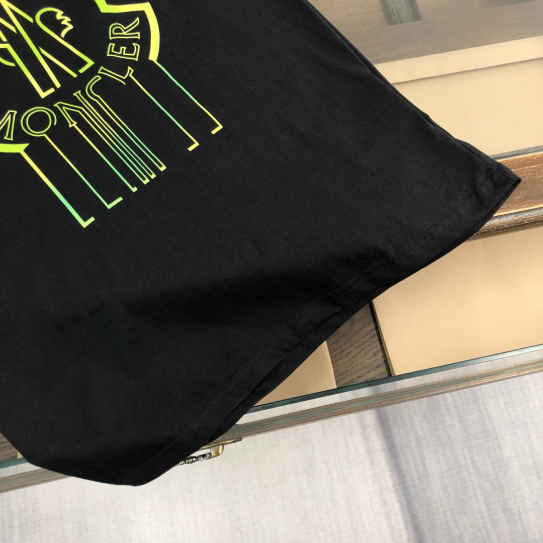 MONCLER Spring New Silk-Cotton Crewneck T-Shirt M–3XL