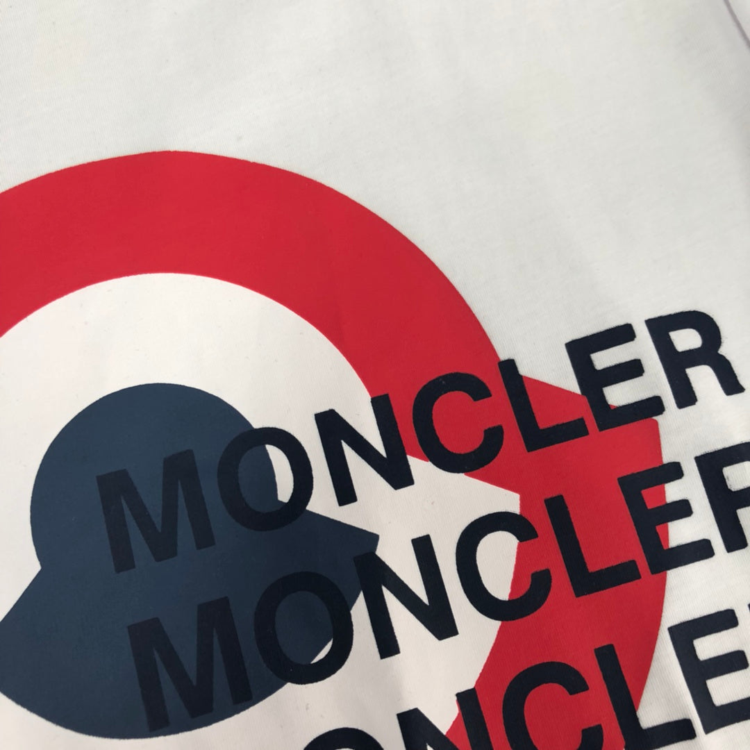 MONCLER Spring New Silk-Cotton Crewneck T-Shirt M–3XL