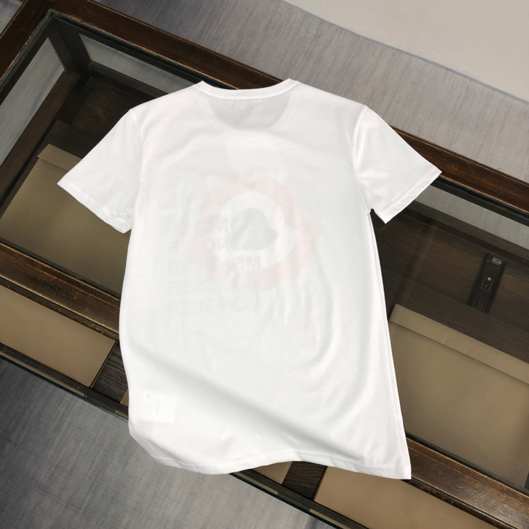 MONCLER Spring New Silk-Cotton Crewneck T-Shirt M–3XL