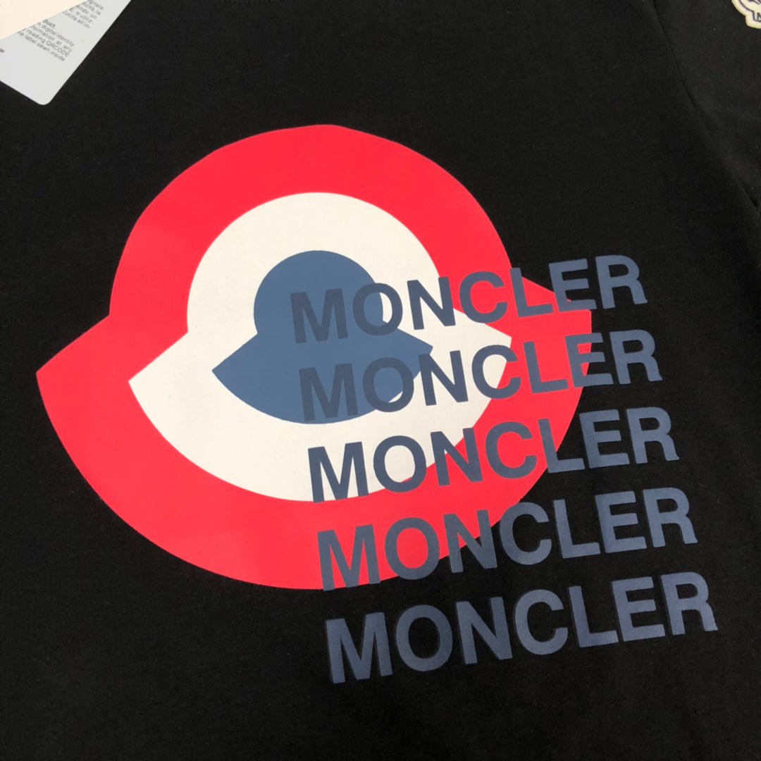 MONCLER Spring New Silk-Cotton Crewneck T-Shirt M–3XL