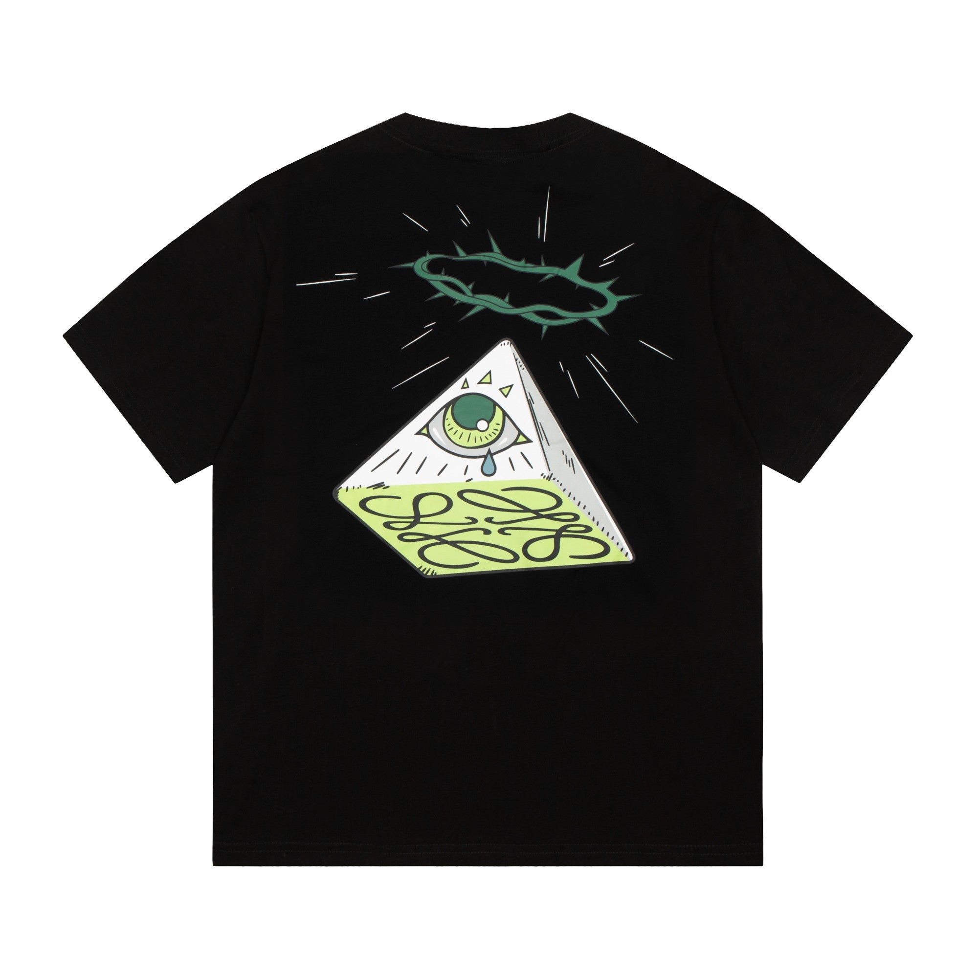 LOEWE 24SS Pyramid Eye Graphic T-Shirt | Unisex Cotton Tee | XS–L