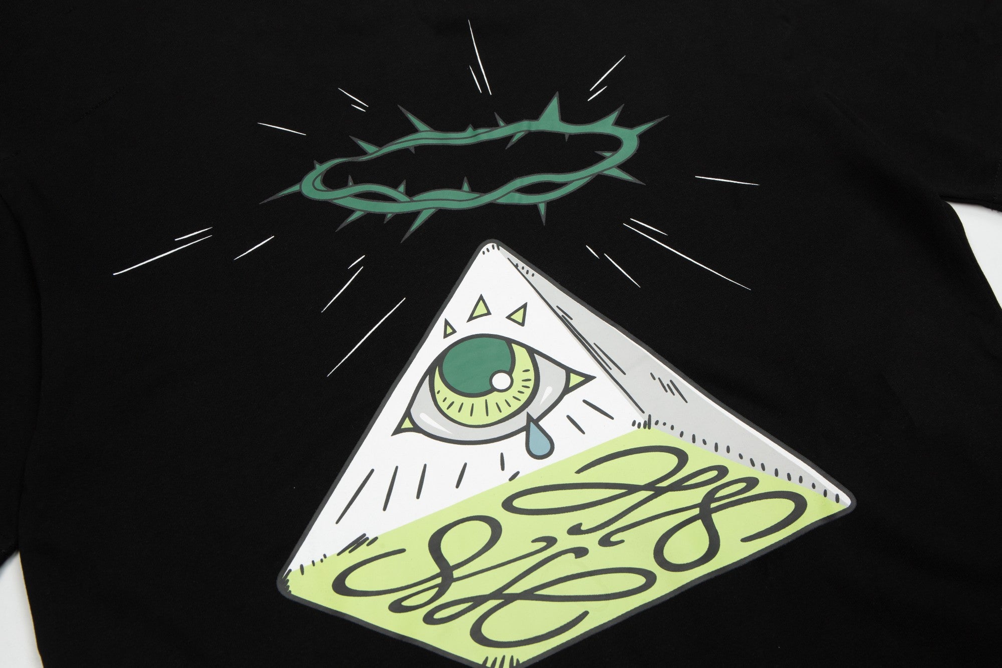 LOEWE 24SS Pyramid Eye Graphic T-Shirt | Unisex Cotton Tee | XS–L