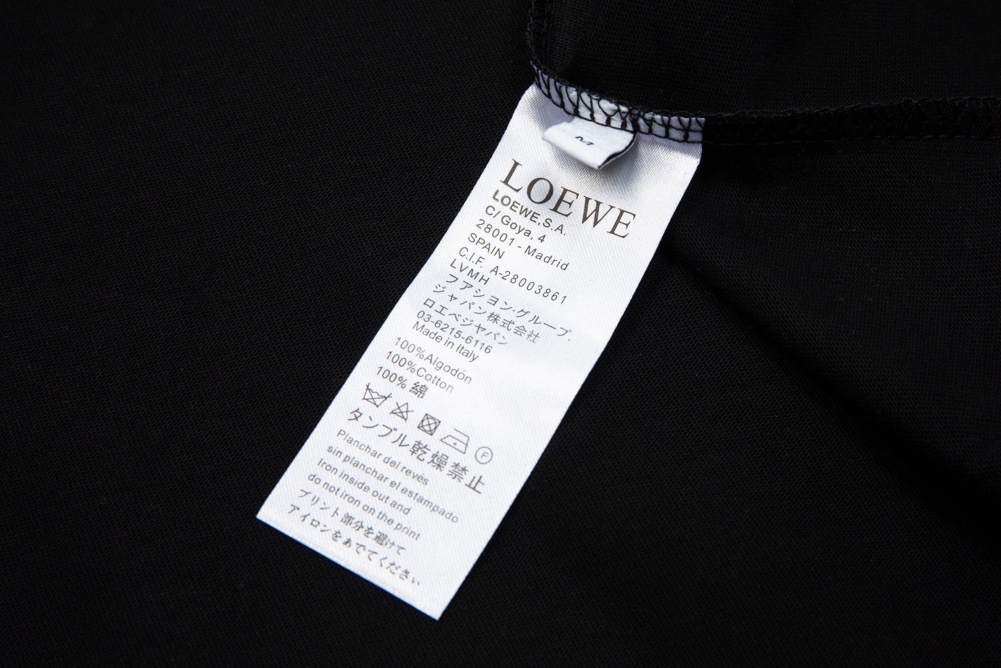 LOEWE 24SS Pyramid Eye Graphic T-Shirt | Unisex Cotton Tee | XS–L