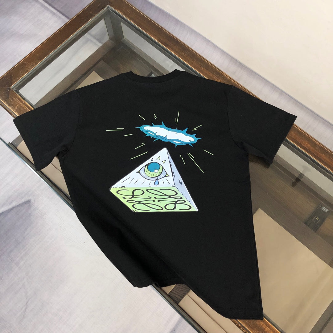 LOEWE Couple Logo T-Shirt | Unisex Luxury Cotton Tee | M–3XL