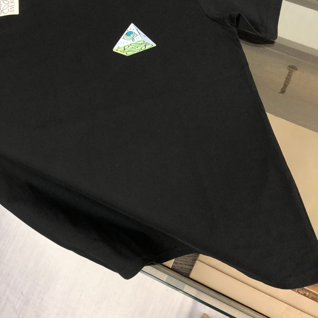 LOEWE Couple Logo T-Shirt | Unisex Luxury Cotton Tee | M–3XL